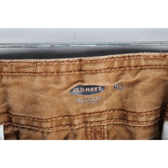 Old Navy Cargo Shorts Men’s Size 40 Brown Summer Casual Hiking Wear - Picture 4 of 16